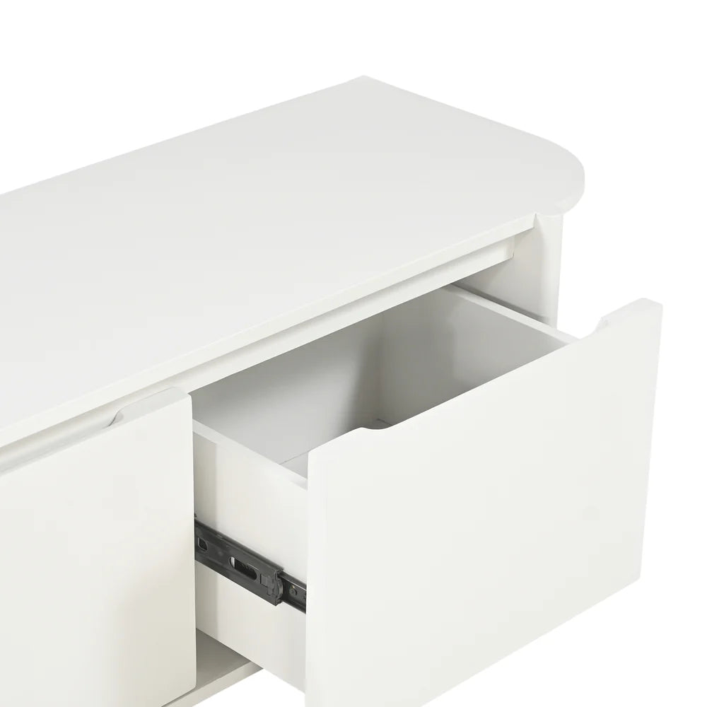 Tv meubel Jade zwevend Wit