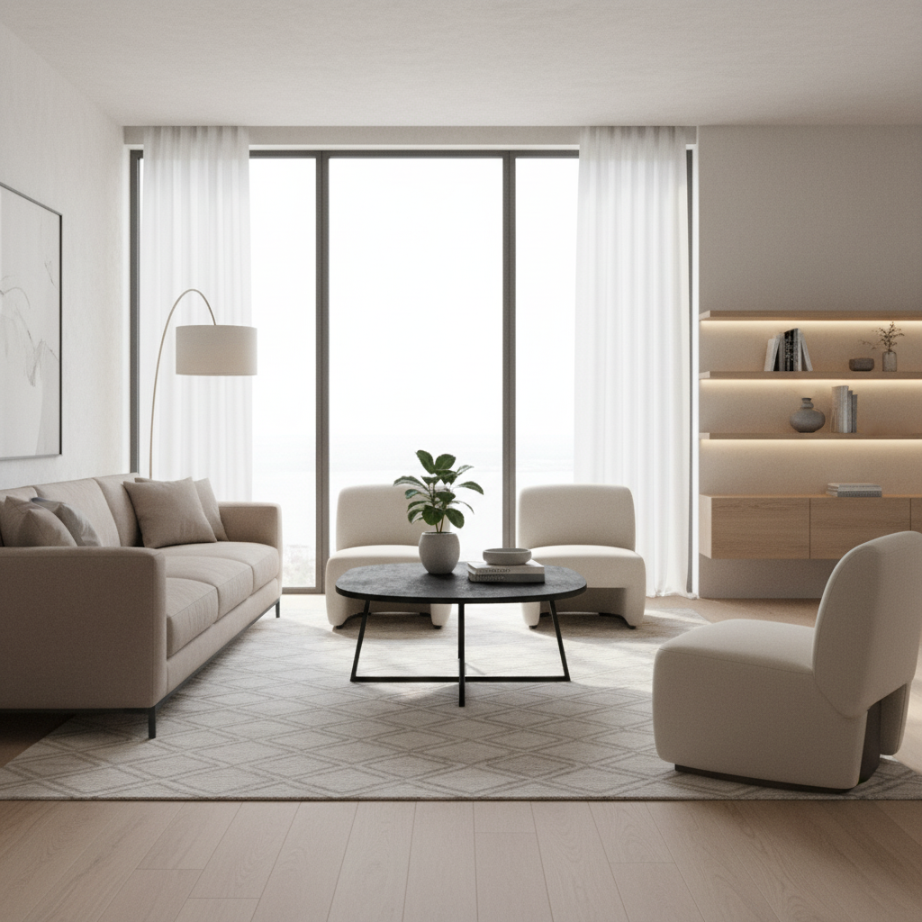 Salontafel Audri zwart