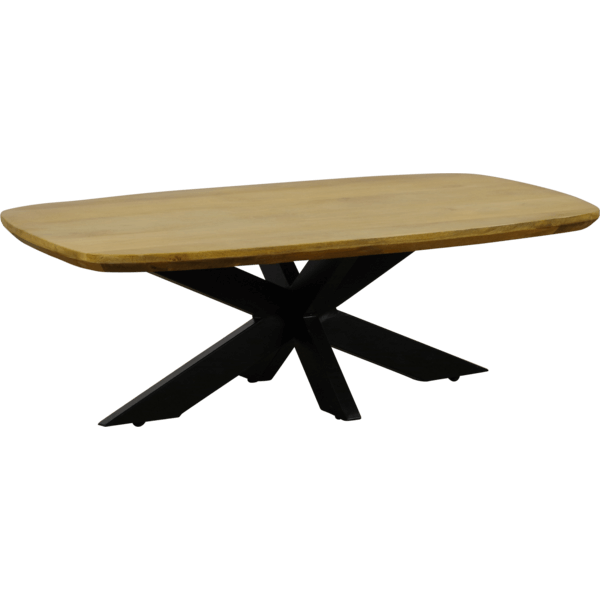 Salontafel Deens ovaal mangohout - naturel