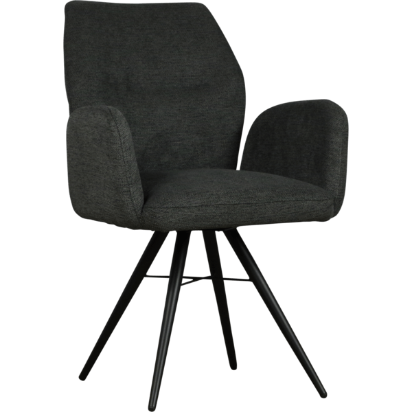 Eetkamerstoel Juel draaibaar met leuningen